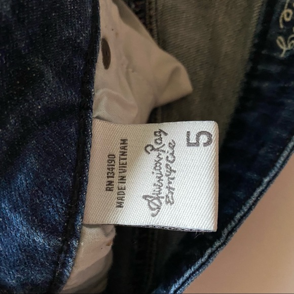 American Rag Cie Destroyed Denim Shorts - Picture 4 of 7